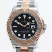 Rolex Yacht Master Ref 126621 Steel 18KRG Black Dial